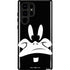 Looney Tunes Daffy Duck Plain Black and White Galaxy Cases